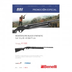 Escopeta Benelli Montefeltro Black Synthetic
