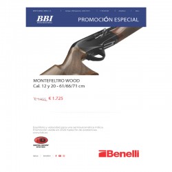 Escopeta Benelli Montefeltro Wood Cal. 20