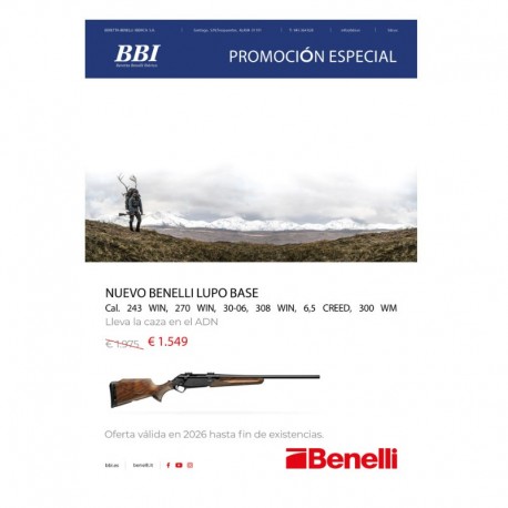 Rifle Benelli Lupo Best Wood