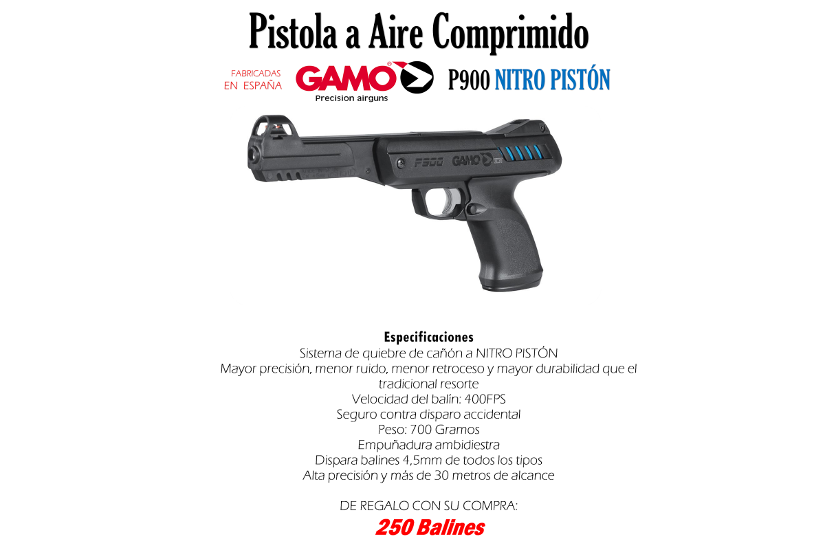 PISTOLA GAMO® P-900 IGT - ARMERÍA M y M