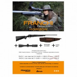 Pack Franchi Horizon + Burris Four Xe + Funda