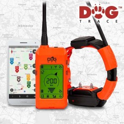Localizador Gps Dogtrace X30-T - naranja (mando + collar + cargador)