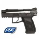 Pistola CZ 75 P-07 DUTY Duetone Blowback ASG - 4,5 mm Co2 Bbs Acero corredera metalica