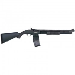 Escopeta de corredera MOSSBERG 590M MAG-FED Tactical - 12/76